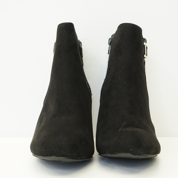 Apri High Heel Ankle Boot Bootie Black 8.5 - Picture 3 of 8